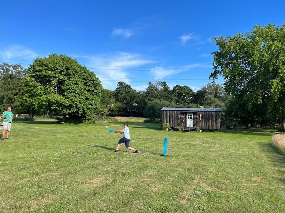 Mountbatten Shepherds Hut & Buckhurst Shepherds Hut 阿什弗德 外观 照片