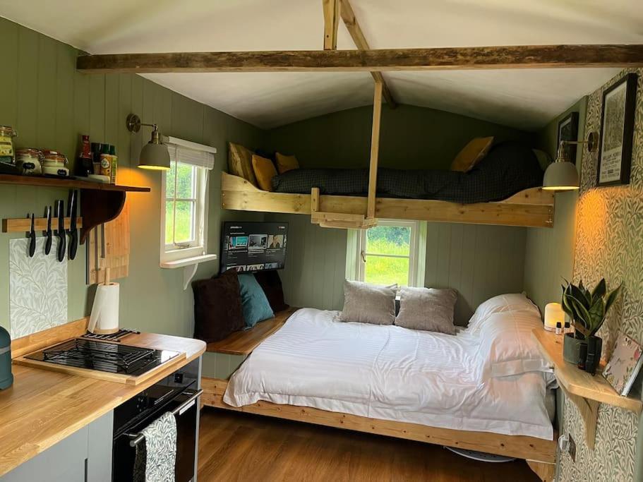 Mountbatten Shepherds Hut & Buckhurst Shepherds Hut 阿什弗德 外观 照片